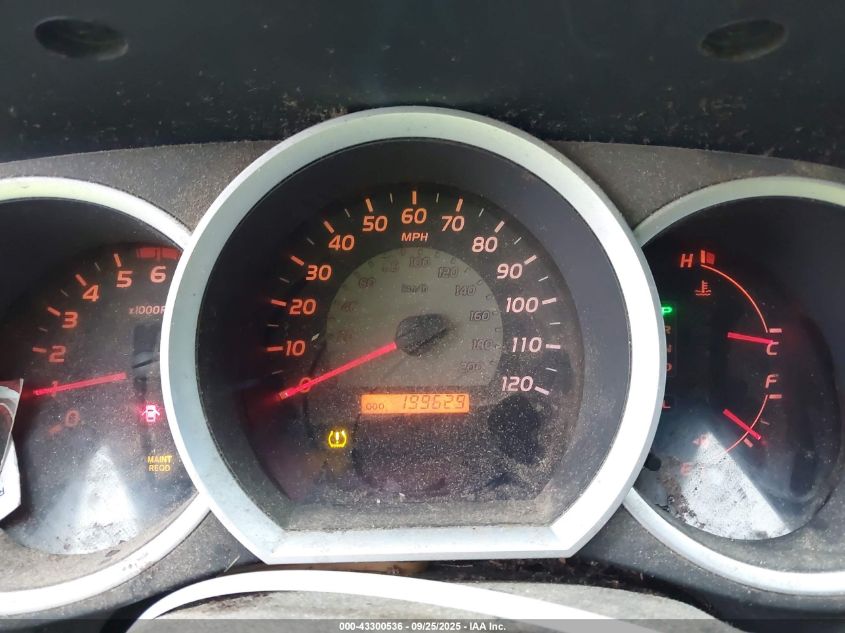 2010 Toyota Tacoma Base V6 VIN: 5TEUU4EN1AZ679862 Lot: 43300536