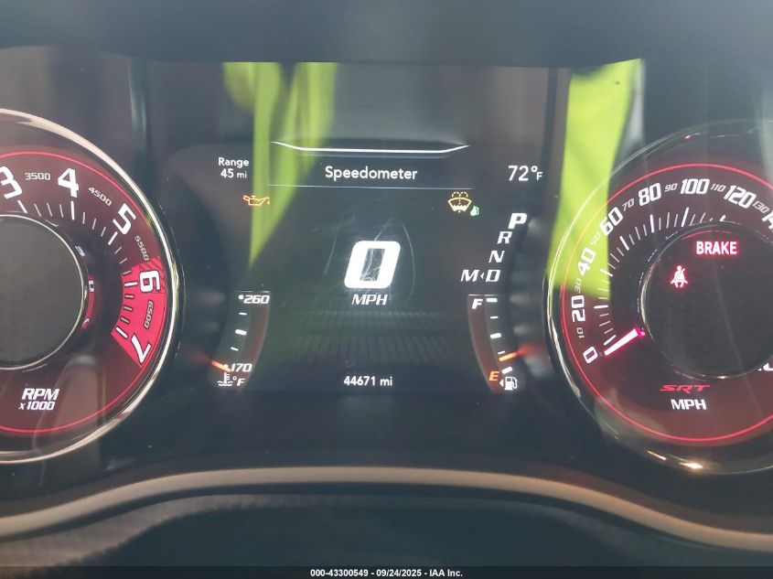 2017 Dodge Challenger Srt Hellcat VIN: 2C3CDZC93HH572434 Lot: 43300549