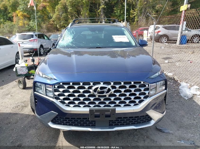2021 Hyundai Santa Fe Sel VIN: 5NMS3DAJ0MH371194 Lot: 43300588