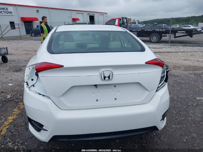 2018 Honda Civic Lx VIN: 19XFC2F5XJE042765 Lot: 43300595