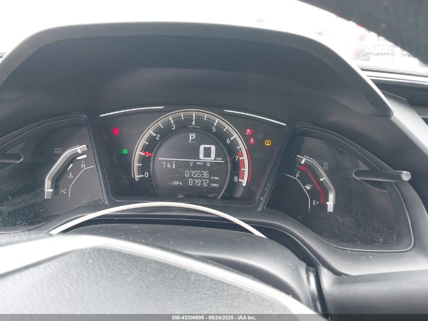 2018 Honda Civic Lx VIN: 19XFC2F5XJE042765 Lot: 43300595