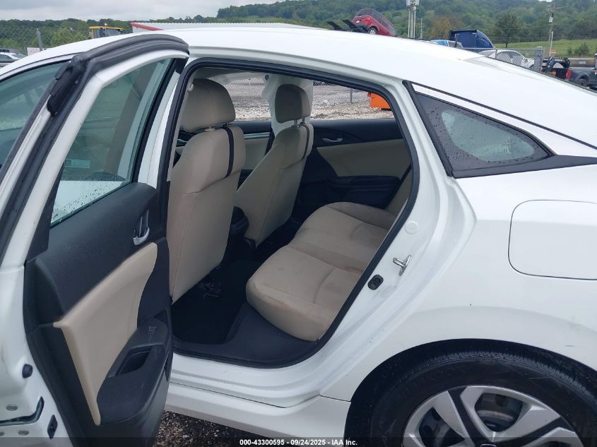 2018 Honda Civic Lx VIN: 19XFC2F5XJE042765 Lot: 43300595