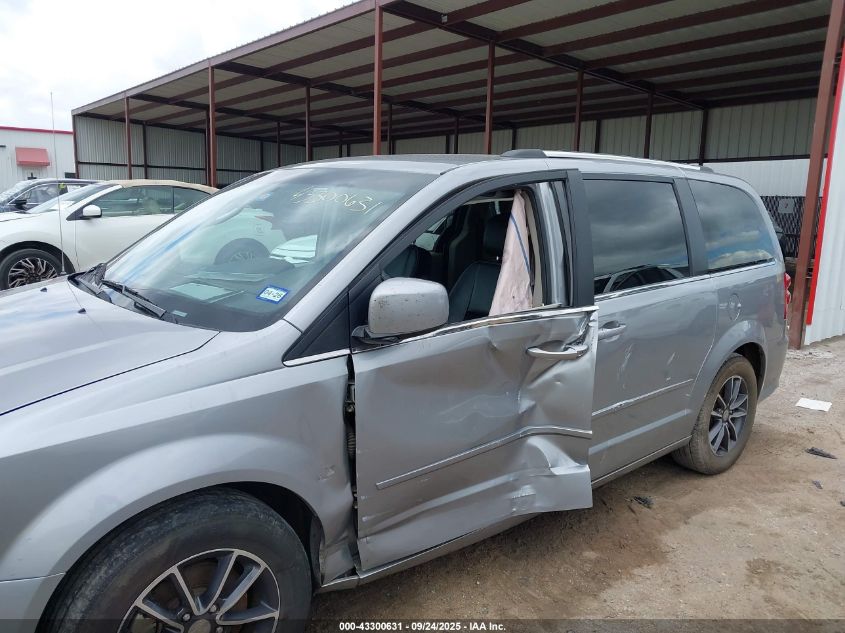 2017 Dodge Grand Caravan Sxt VIN: 2C4RDGCG4HR672450 Lot: 43300631