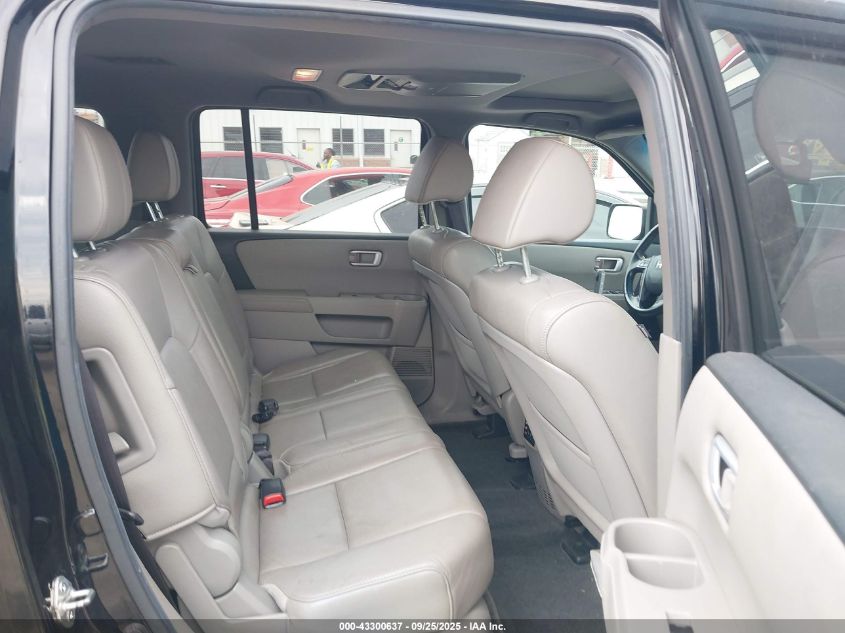 2012 Honda Pilot Ex-L VIN: 5FNYF4H67CB001525 Lot: 43300637