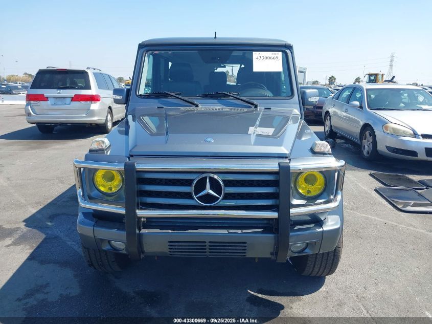 2009 Mercedes-Benz G 550 4Matic VIN: WDCYR37E19X180454 Lot: 43300669