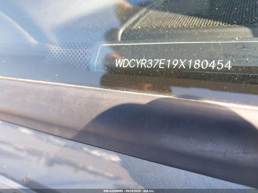 2009 Mercedes-Benz G 550 4Matic VIN: WDCYR37E19X180454 Lot: 43300669