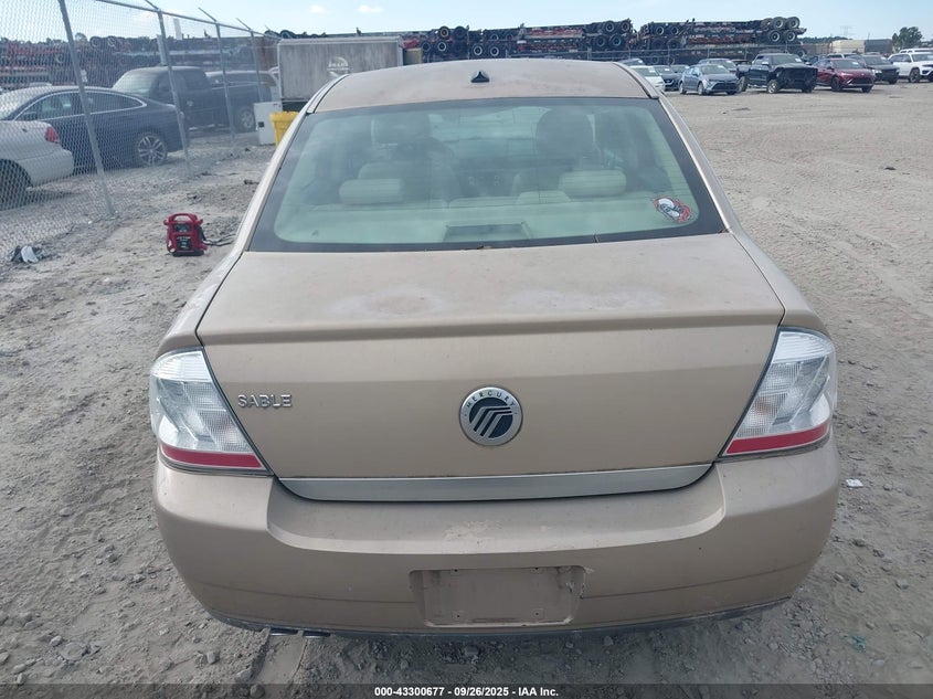 2008 Mercury Sable VIN: 1MEHM40W18G601745 Lot: 43300677