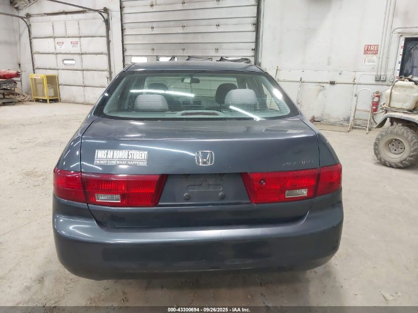 2005 Honda Accord Ex VIN: 1HGCM56745A051653 Lot: 43300694