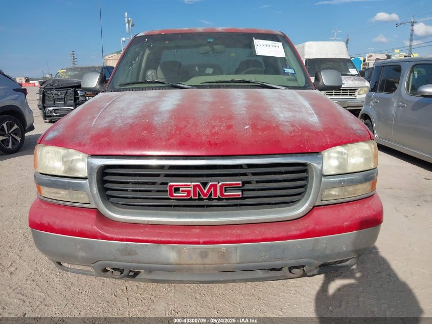 2000 GMC Sierra 1500 Sle VIN: 2GTEC19T0Y1227219 Lot: 43300709
