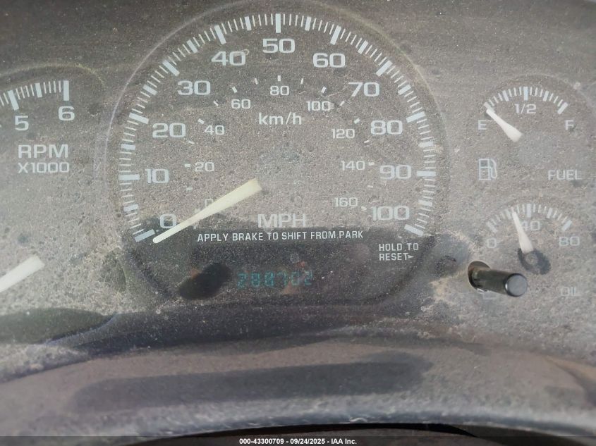 2000 GMC Sierra 1500 Sle VIN: 2GTEC19T0Y1227219 Lot: 43300709