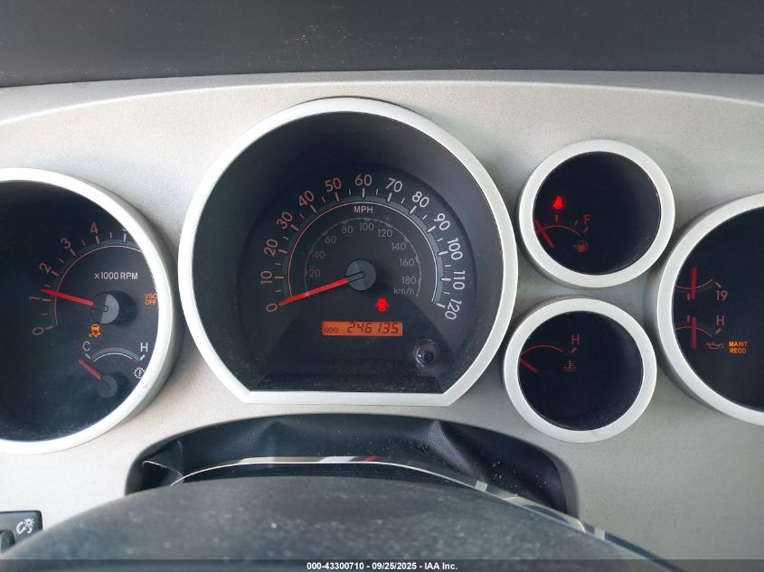 2008 Toyota Tundra Sr5 5.7L V8 VIN: 5TFEV54128X049548 Lot: 43300710