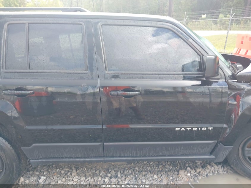 2017 JEEP PATRIOT SPORT FWD - 1C4NJPBB6HD103535