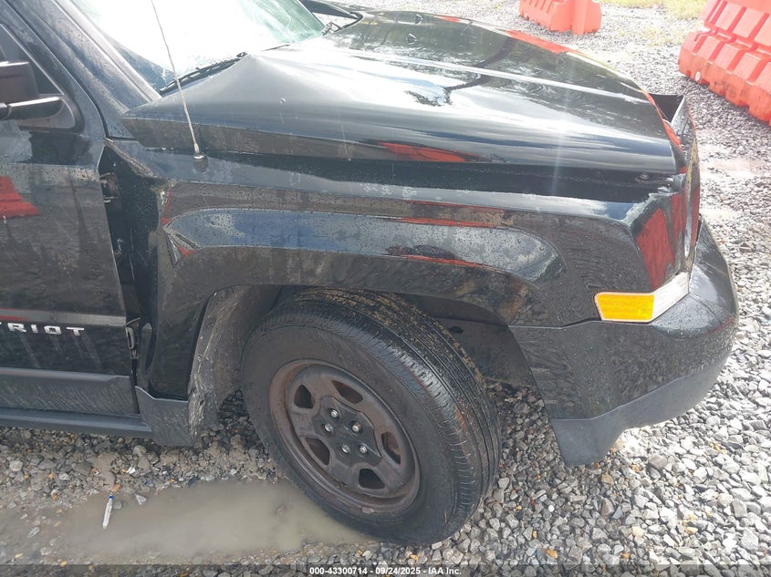 2017 JEEP PATRIOT SPORT FWD - 1C4NJPBB6HD103535