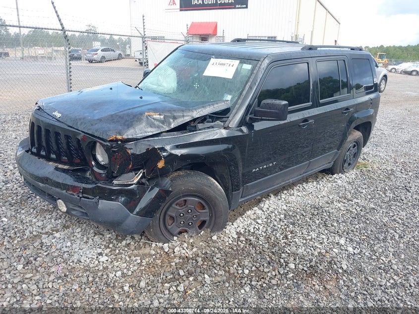 2017 JEEP PATRIOT SPORT FWD - 1C4NJPBB6HD103535