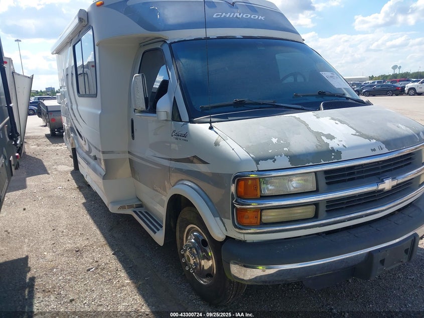 1GBJG31GX21161275 2002 Chevrolet Express Rv Cutaway auction photo 1