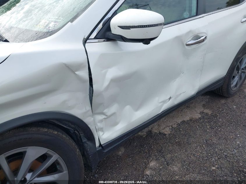 2016 Nissan Rogue Sl VIN: 5N1AT2MV8GC910626 Lot: 43300735