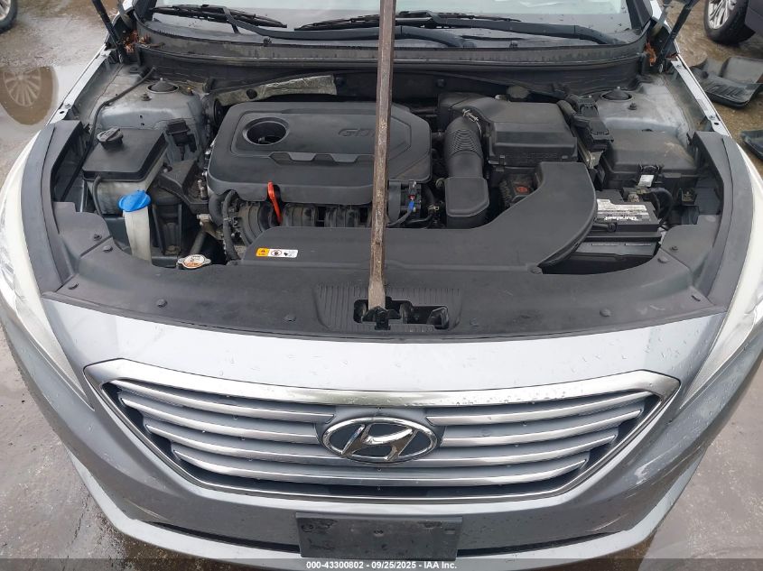 2017 Hyundai Sonata Se VIN: 5NPE24AF2HH504462 Lot: 43300802