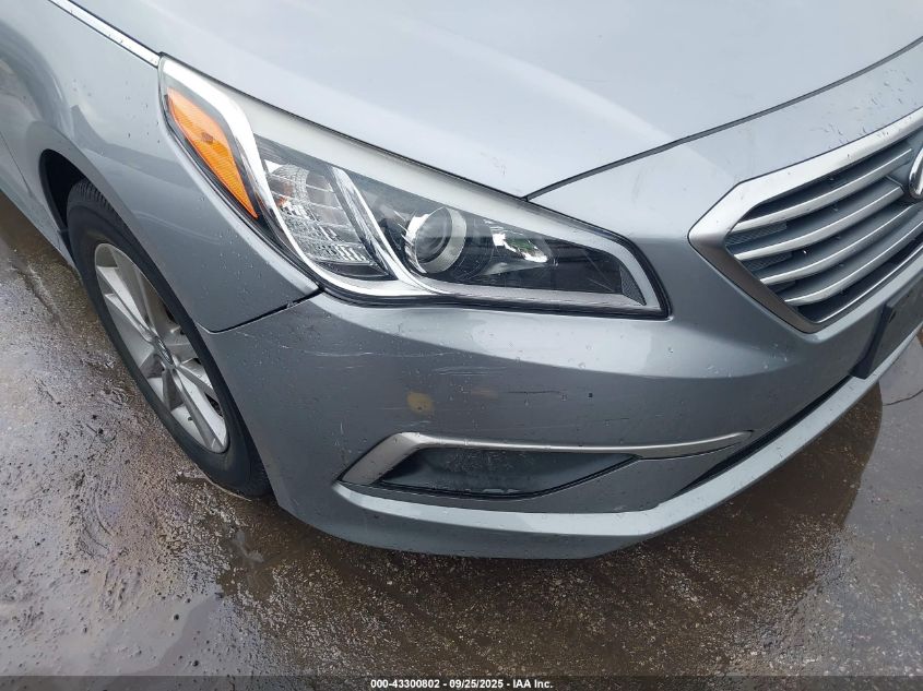 2017 Hyundai Sonata Se VIN: 5NPE24AF2HH504462 Lot: 43300802
