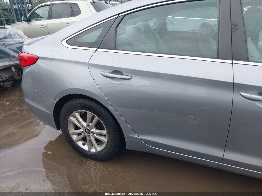 2017 Hyundai Sonata Se VIN: 5NPE24AF2HH504462 Lot: 43300802