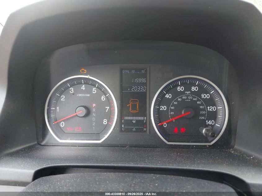 2008 Honda Cr-V Lx VIN: 3CZRE38358G705645 Lot: 43300810