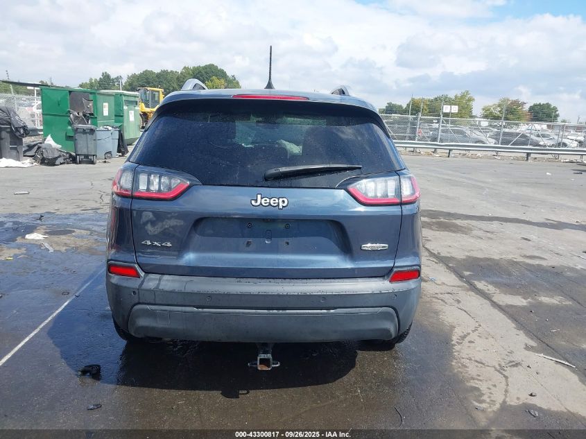 2021 Jeep Cherokee Latitude Plus 4X4 VIN: 1C4PJMLB7MD104810 Lot: 43300817