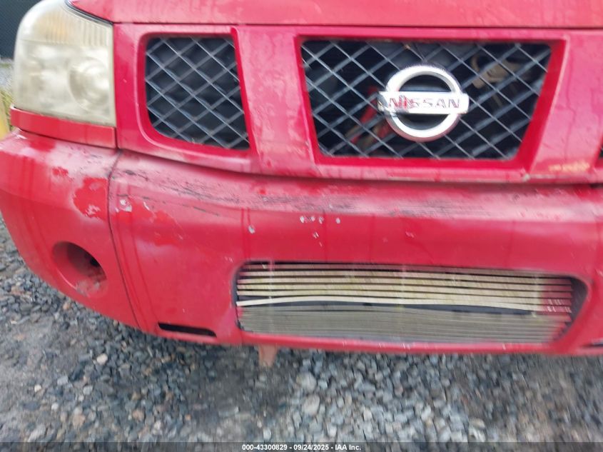 2007 Nissan Titan Xe VIN: 1N6BA06A67N209579 Lot: 43300829