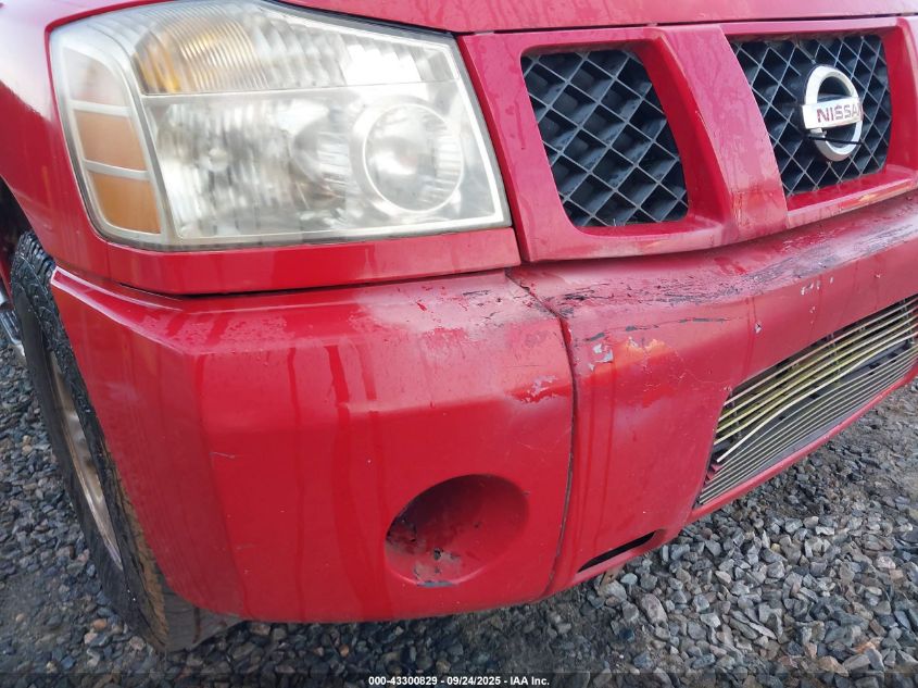 2007 Nissan Titan Xe VIN: 1N6BA06A67N209579 Lot: 43300829