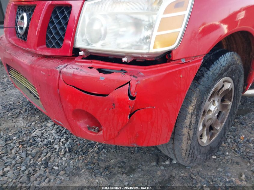 2007 Nissan Titan Xe VIN: 1N6BA06A67N209579 Lot: 43300829