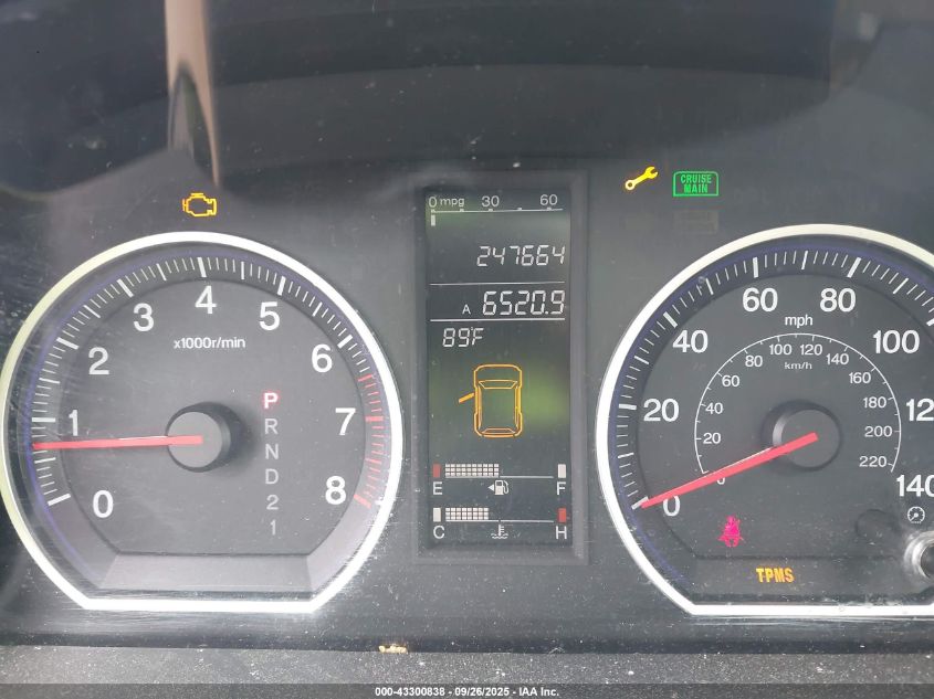 2008 Honda Cr-V Ex-L VIN: 5J6RE48778L040467 Lot: 43300838