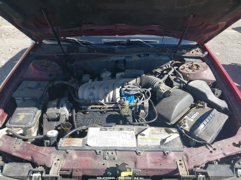 1994 Mercury Sable Gs VIN: 1MELM50U2RG614231 Lot: 43300850