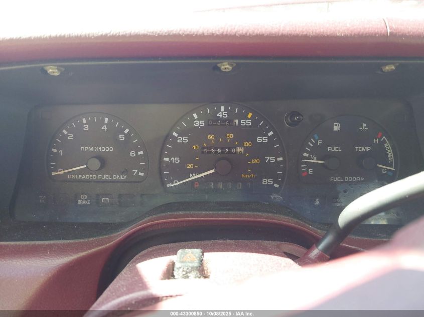 1994 Mercury Sable Gs VIN: 1MELM50U2RG614231 Lot: 43300850