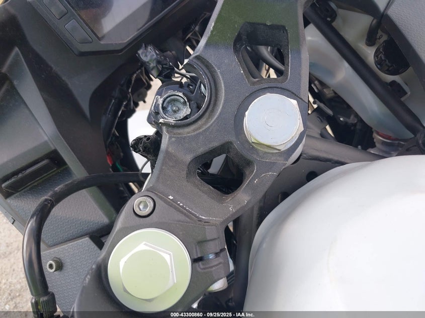 2025 Kawasaki Ex500 VIN: ML5EXGG17SDA47673 Lot: 43300860