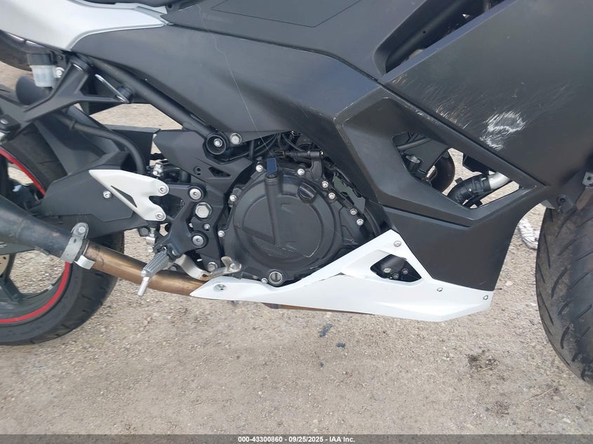 2025 Kawasaki Ex500 VIN: ML5EXGG17SDA47673 Lot: 43300860