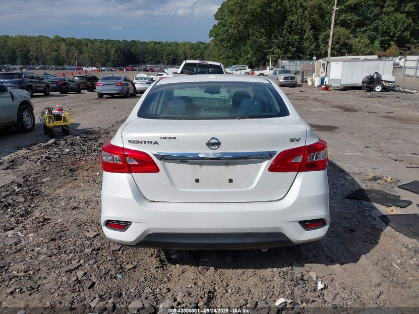 2019 Nissan Sentra Sv VIN: 3N1AB7AP7KY315098 Lot: 43300881