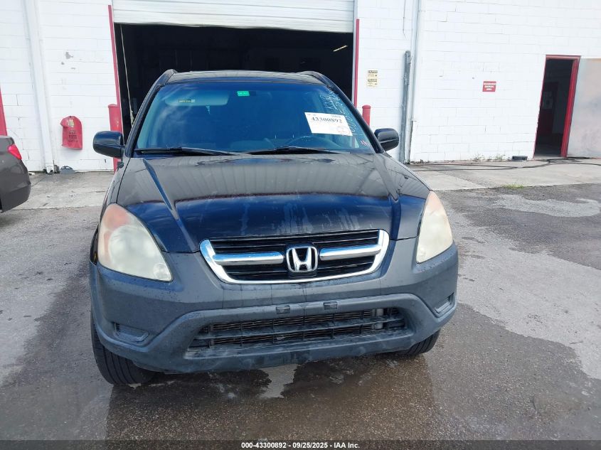 2003 Honda Cr-V Ex VIN: SHSRD788X3U140652 Lot: 43300892