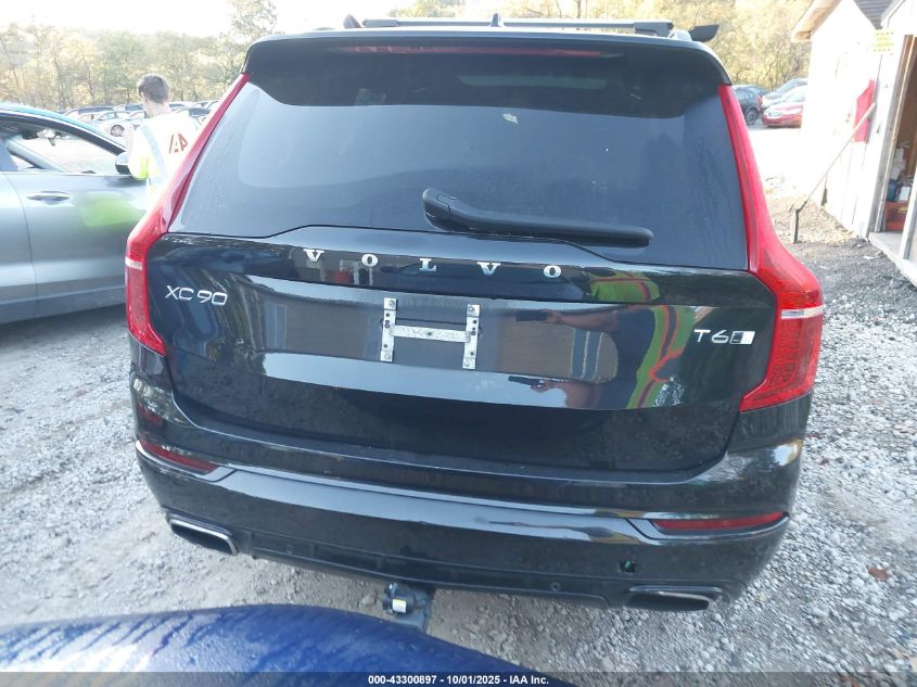 2021 Volvo Xc90 T6 R-Design 7 Passenger VIN: YV4A22PM6M1762118 Lot: 43300897