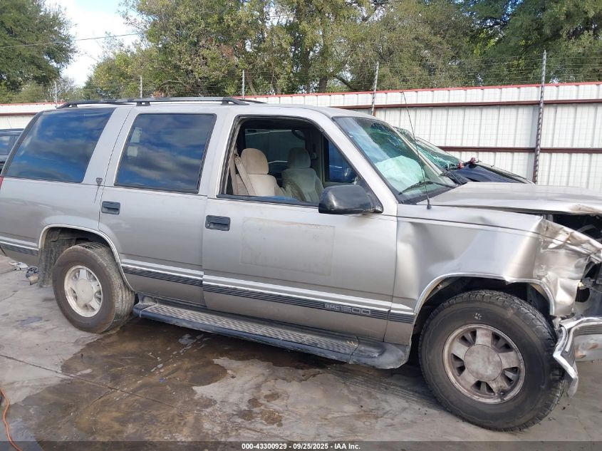 1999 GMC Yukon Sle VIN: 1GKEC13R4XJ808406 Lot: 43300929