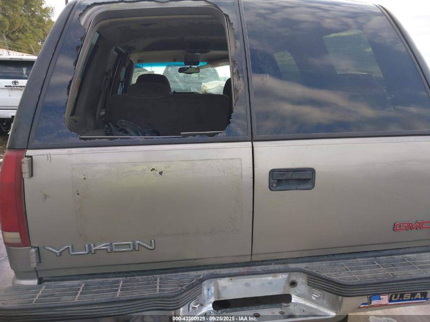 1999 GMC Yukon Sle VIN: 1GKEC13R4XJ808406 Lot: 43300929