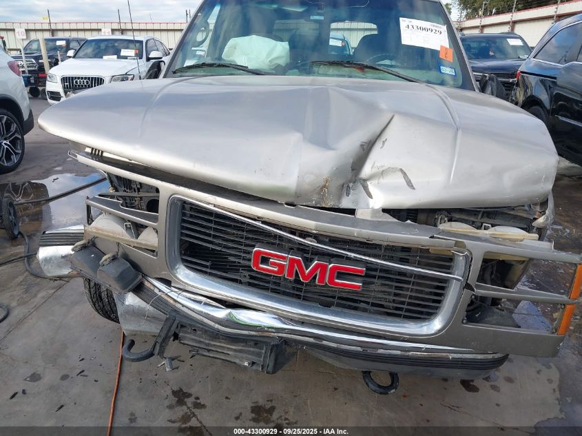 1999 GMC Yukon Sle VIN: 1GKEC13R4XJ808406 Lot: 43300929