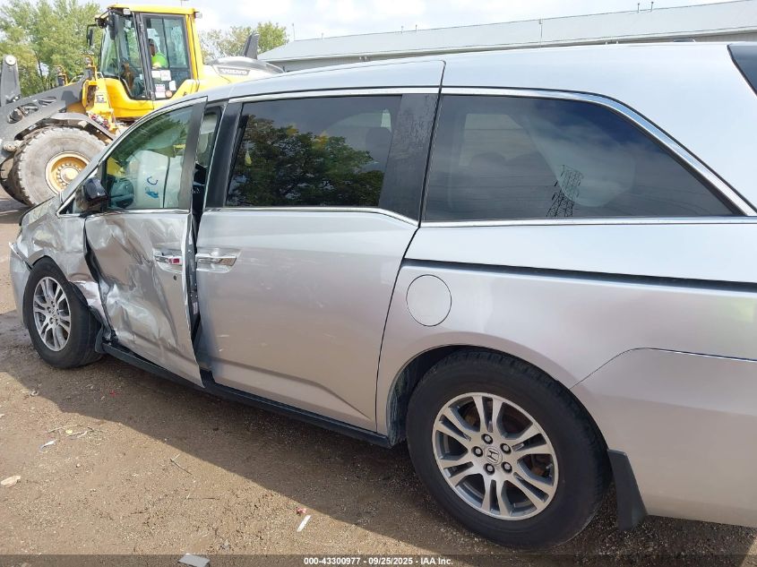 2011 Honda Odyssey Ex-L VIN: 5FNRL5H64BB038565 Lot: 43300977
