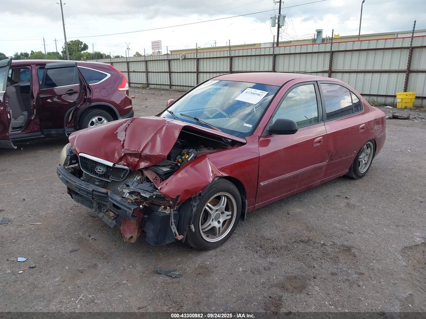 KMHDN45D23U497616 2003 HYUNDAI ELANTRA photo no. 2