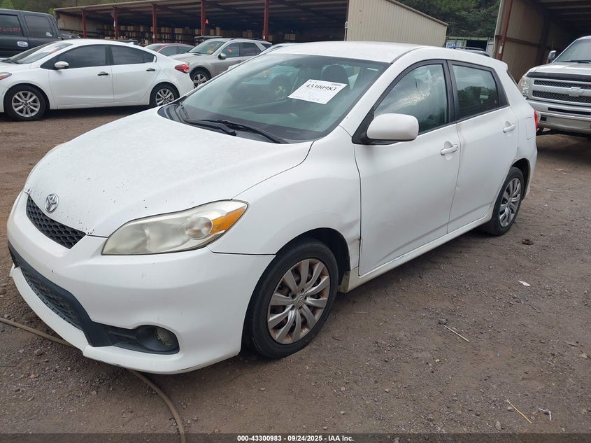 Vin: 2t1ku4ee5bc703966, lot: 43795603, toyota matrix 20112