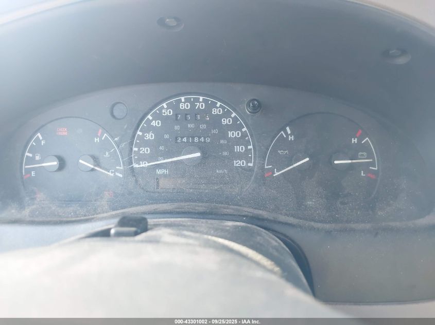 1997 Ford Ranger Splash/Xlt VIN: 1FTCR14X5VPA93449 Lot: 43301002