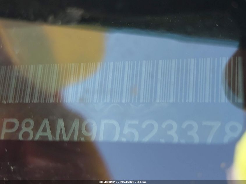 2013 Ford Mustang V6 Premium VIN: 1ZVBP8AM9D5233787 Lot: 43301012