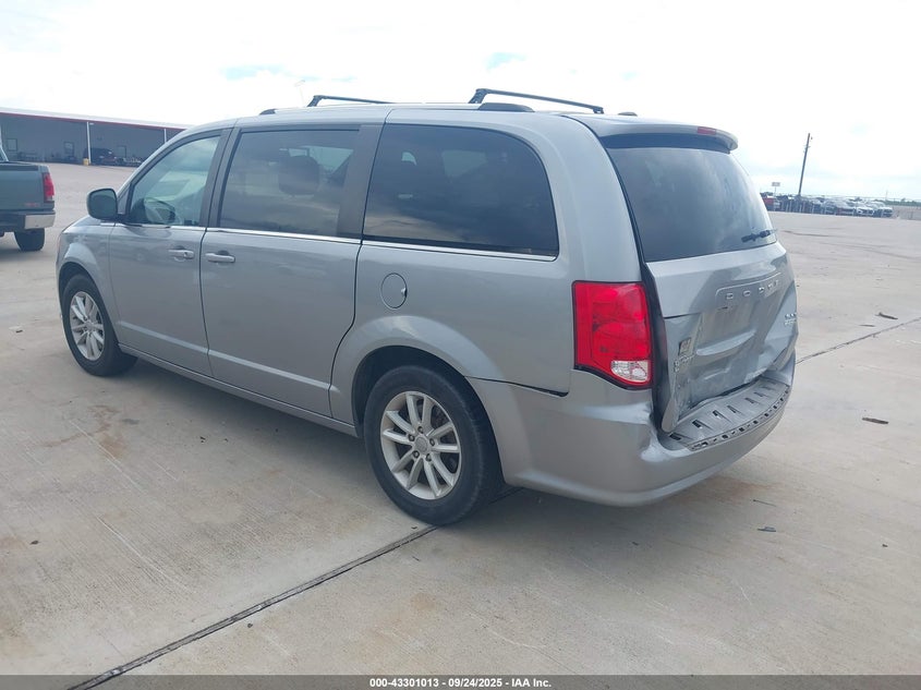 2019 Dodge Grand Caravan Sxt silver van flexible 2C4RDGCG4KR557760 photo #4