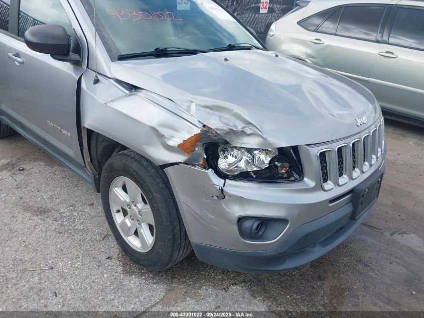 2015 Jeep Compass Sport VIN: 1C4NJCBA3FD104607 Lot: 43301022