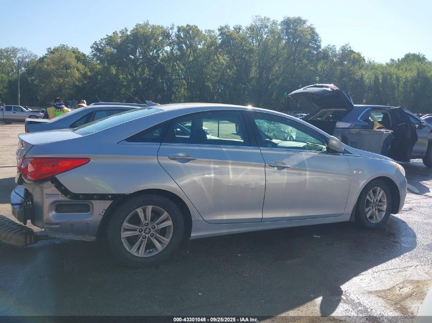 2012 Hyundai Sonata Gls VIN: 5NPEB4AC7CH494316 Lot: 43301046