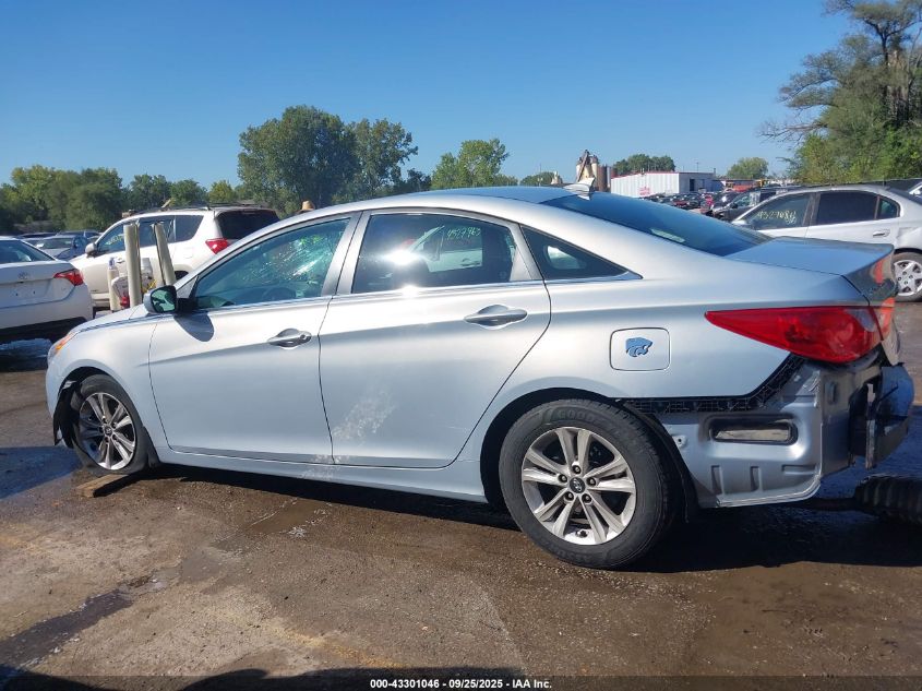 2012 Hyundai Sonata Gls VIN: 5NPEB4AC7CH494316 Lot: 43301046