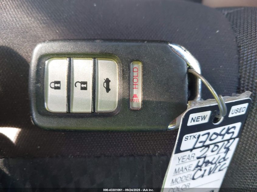 2014 Honda Civic Ex VIN: 2HGFG3B89EH509227 Lot: 43301061