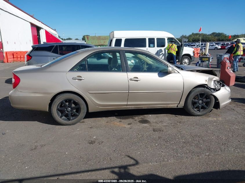 2003 Toyota Camry Le VIN: JTDBE32KX30152382 Lot: 43301069